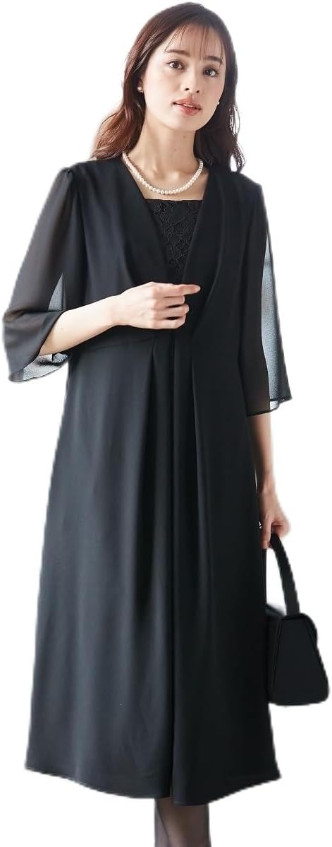 K.M様✨23区 ロングワンピース シルク混 大きいサイズ ストライプ 44